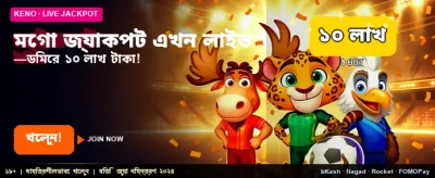 মেগা জ্যাকপট অফার পান